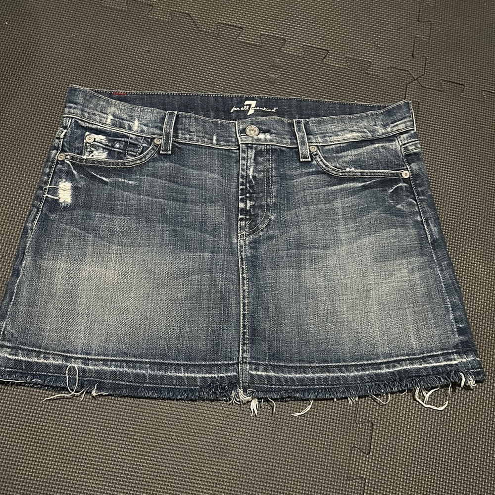 7 for All Mankind Denim Skirt Women’s Size 30